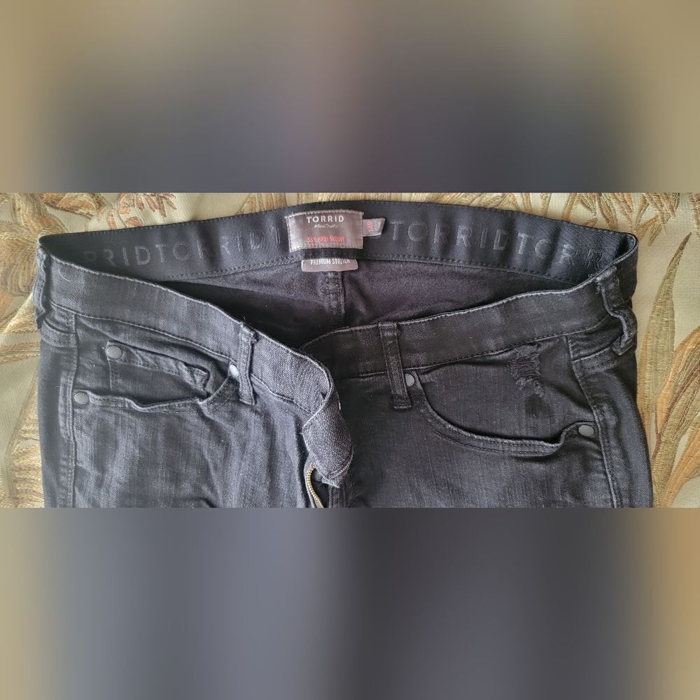 Torrid distressed skinny jeans - Picture 8 of 13